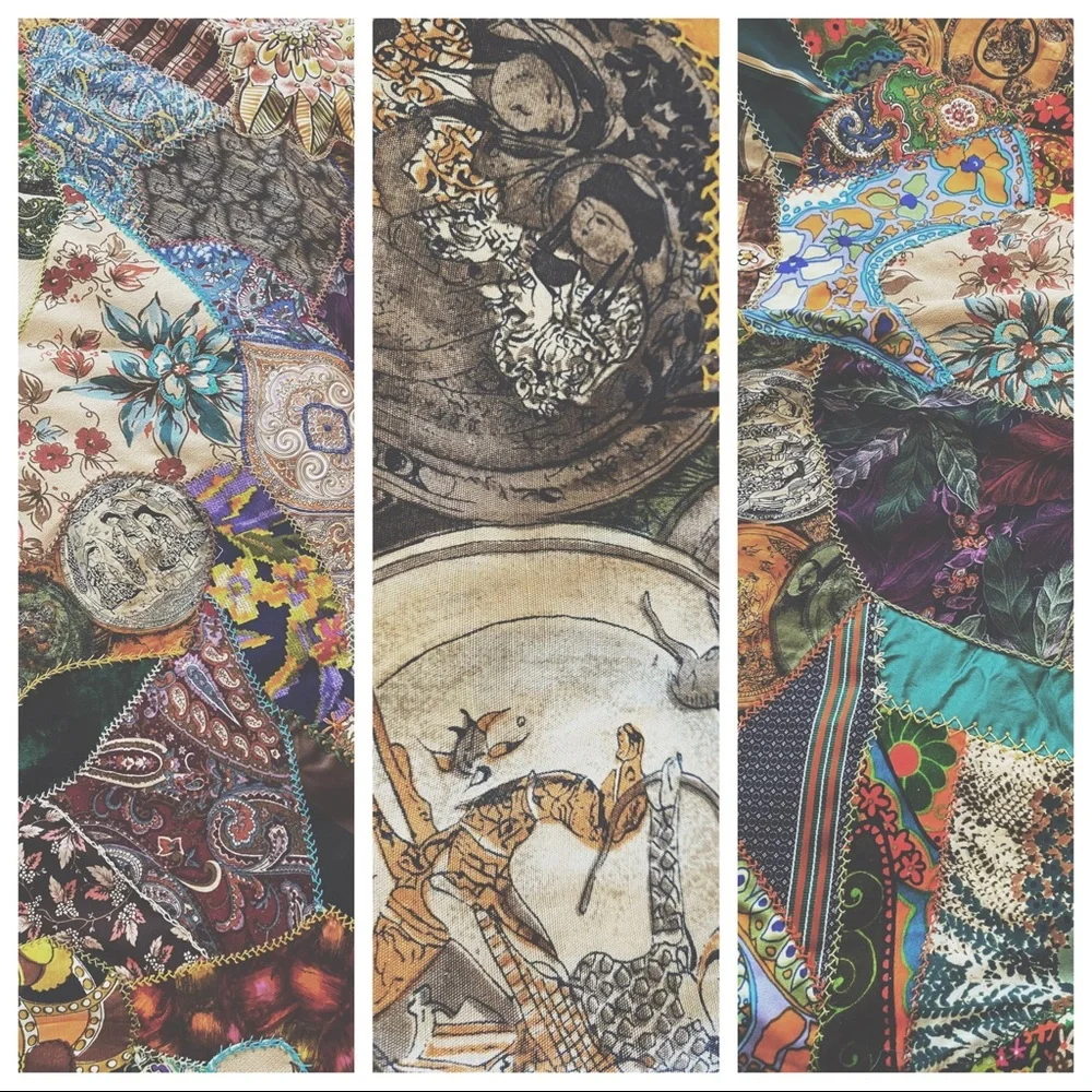 Family Heirloom Crazy Quilt